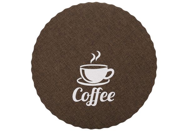 Серветниця сервірувальна Coffe (плейстмат)  коричневий 